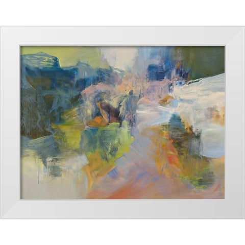 Kaibab White Modern Wood Framed Art Print by Arana, Emilia