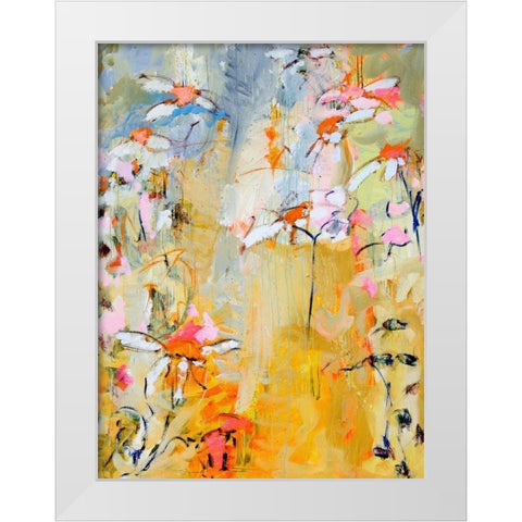Waiting for Summer White Modern Wood Framed Art Print by Anders, Per