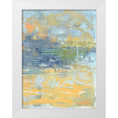 Chesapeake Bay White Modern Wood Framed Art Print by Apperlo, Mila