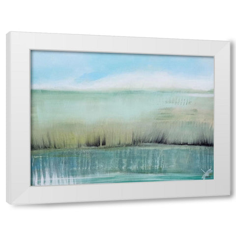 Everglades I White Modern Wood Framed Art Print by Apperlo, Mila