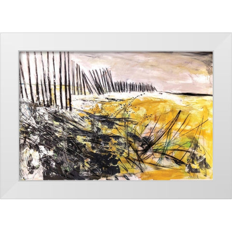 Outer Banks White Modern Wood Framed Art Print by Apperlo, Mila