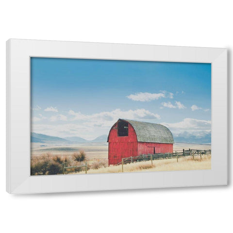Wood and Nails White Modern Wood Framed Art Print by Annie Bailey Art