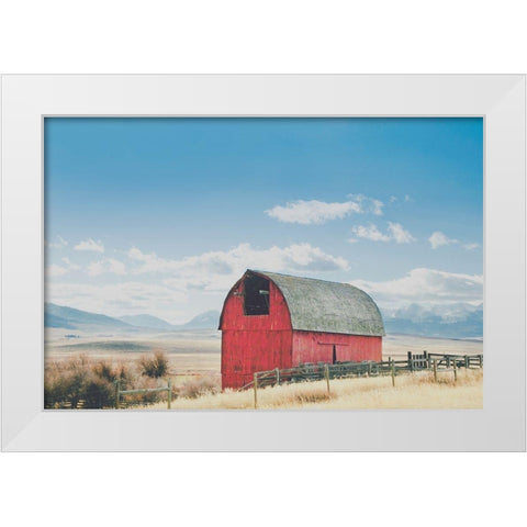 Wood and Nails White Modern Wood Framed Art Print by Annie Bailey Art
