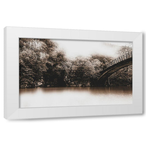 Dreams White Modern Wood Framed Art Print by Artemiadi, Dora