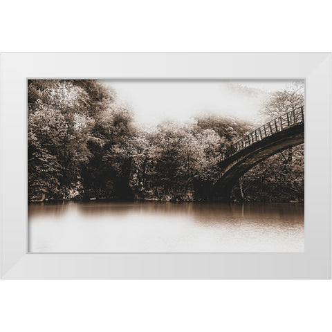 Dreams White Modern Wood Framed Art Print by Artemiadi, Dora