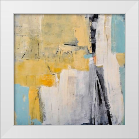 Morning Rush II White Modern Wood Framed Art Print by Apperlo, Mila