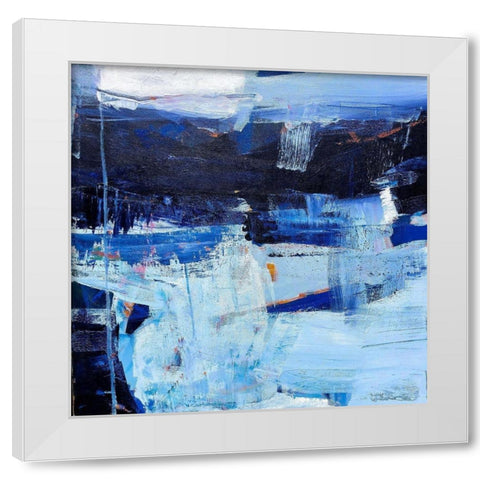 Moon Cricket II White Modern Wood Framed Art Print by Apperlo, Mila