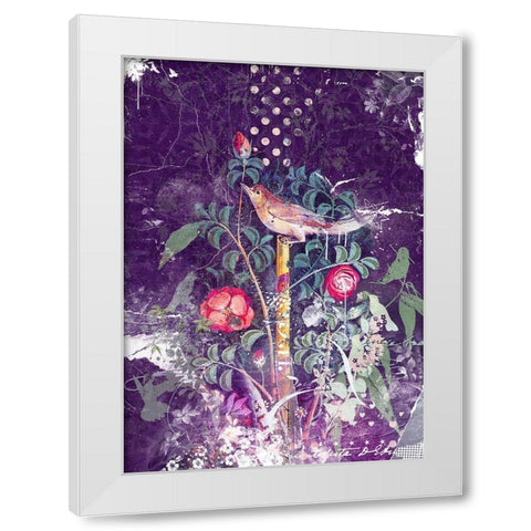 Pompeii White Modern Wood Framed Art Print by Albers, Teis