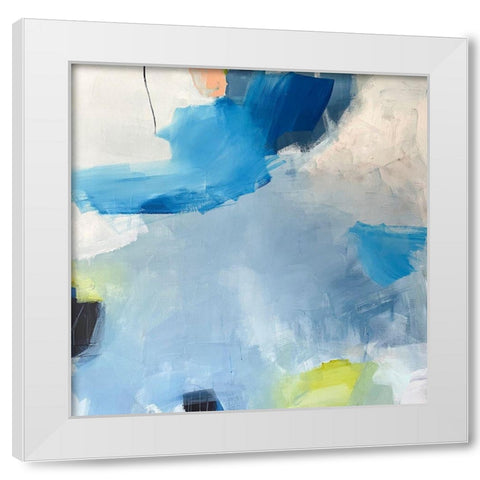 High Key White Modern Wood Framed Art Print by Apperlo, Mila