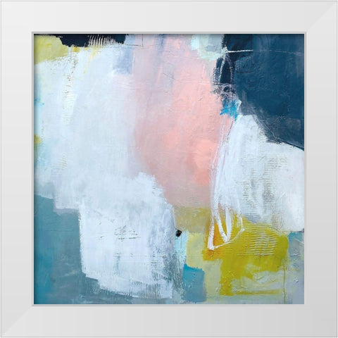 Reflection Passion White Modern Wood Framed Art Print by Apperlo, Mila