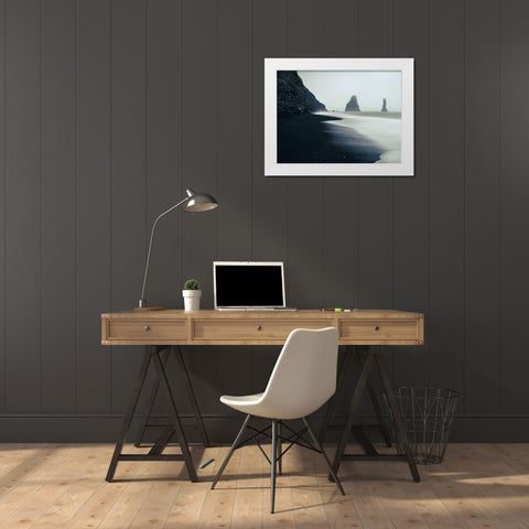 Lost White Modern Wood Framed Art Print by Artemiadi, Dora