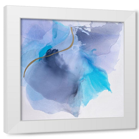 An Open Book White Modern Wood Framed Art Print by Alattar, Lina
