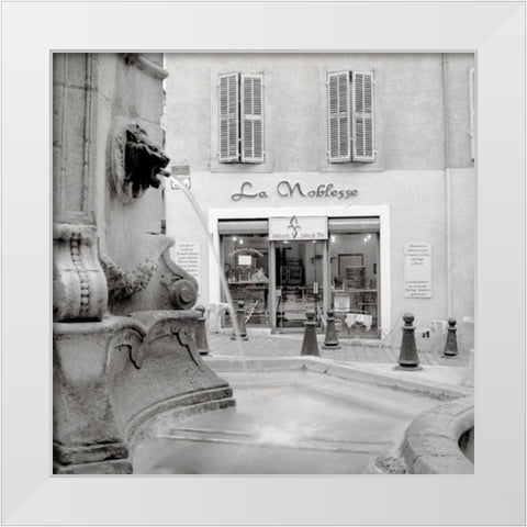 La Noblesse - 2 White Modern Wood Framed Art Print by Blaustein, Alan