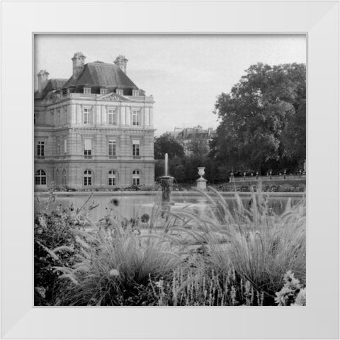 Paris - 21 White Modern Wood Framed Art Print by Blaustein, Alan