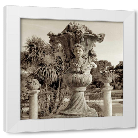 Cote dÃ¢â‚¬â„¢Azur 2 White Modern Wood Framed Art Print by Blaustein, Alan