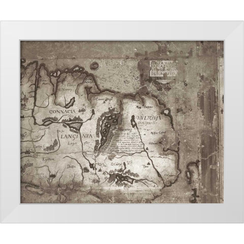 Banc de Jardin - 38 White Modern Wood Framed Art Print by Blaustein, Alan