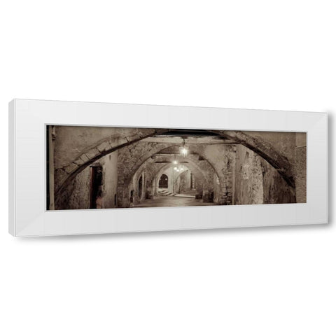 Passageway France - 1 White Modern Wood Framed Art Print by Blaustein, Alan