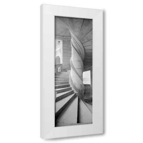 Chateau - 5 White Modern Wood Framed Art Print by Blaustein, Alan