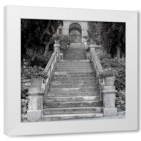 Liguria - 3 White Modern Wood Framed Art Print by Blaustein, Alan