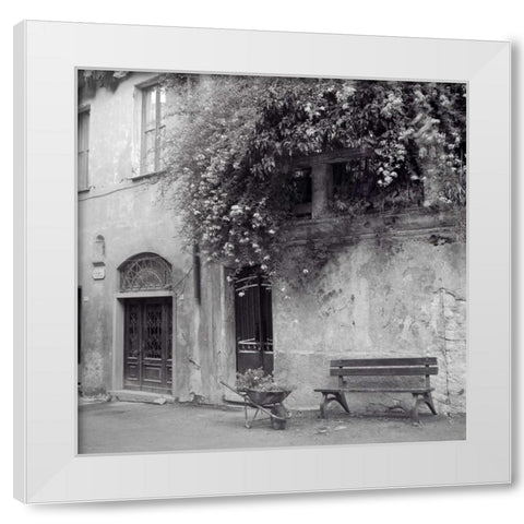Liguria - 1 White Modern Wood Framed Art Print by Blaustein, Alan
