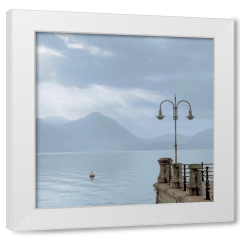 Lake Vista - 8 White Modern Wood Framed Art Print by Blaustein, Alan
