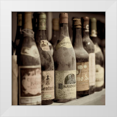 Enoteca Cortona - 2 White Modern Wood Framed Art Print by Blaustein, Alan