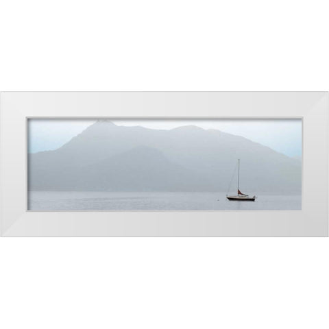 Lago Vista - 27 White Modern Wood Framed Art Print by Blaustein, Alan