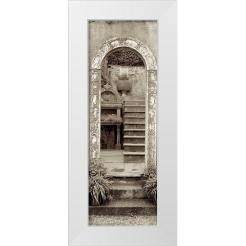 Lombardy - 5 White Modern Wood Framed Art Print by Blaustein, Alan