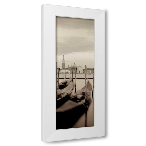 Venezia - 6 White Modern Wood Framed Art Print by Blaustein, Alan
