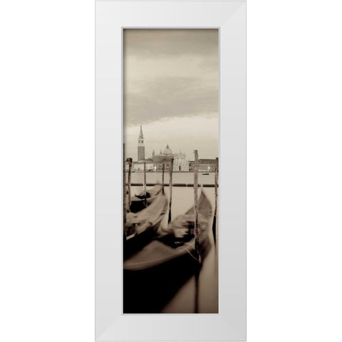 Venezia - 6 White Modern Wood Framed Art Print by Blaustein, Alan