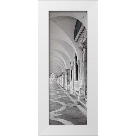 Venezia - 8 White Modern Wood Framed Art Print by Blaustein, Alan