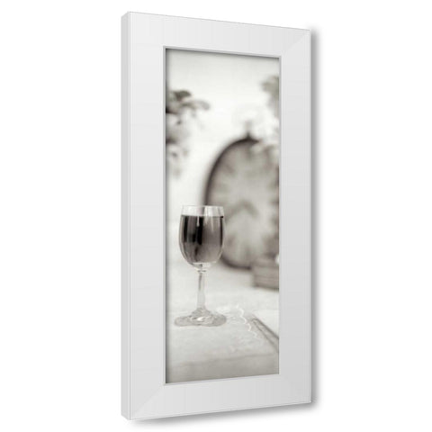 Wine - 5 White Modern Wood Framed Art Print by Blaustein, Alan