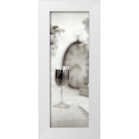 Wine - 5 White Modern Wood Framed Art Print by Blaustein, Alan