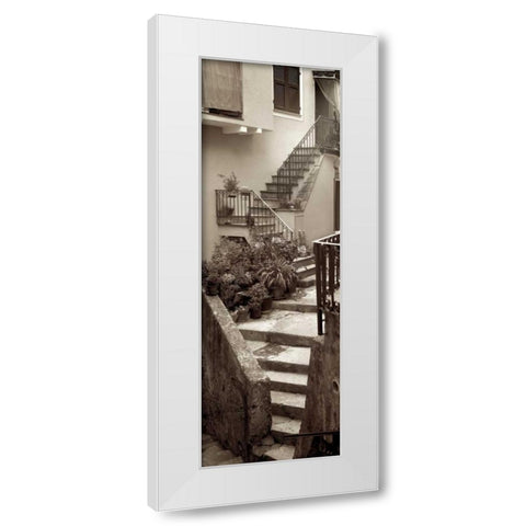 Liguria - 2 White Modern Wood Framed Art Print by Blaustein, Alan