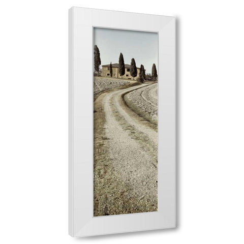 Tuscany - 17 White Modern Wood Framed Art Print by Blaustein, Alan