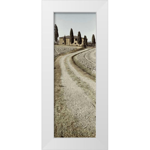 Tuscany - 17 White Modern Wood Framed Art Print by Blaustein, Alan