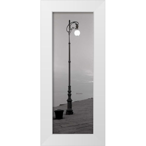 Treiste - 1 White Modern Wood Framed Art Print by Blaustein, Alan