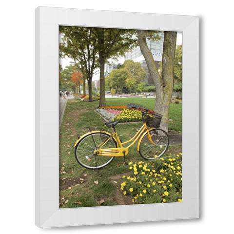 Japan Bicycle - 2 White Modern Wood Framed Art Print by Blaustein, Alan