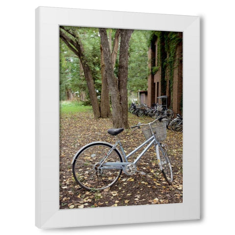 Japan Bicycle - 9 White Modern Wood Framed Art Print by Blaustein, Alan