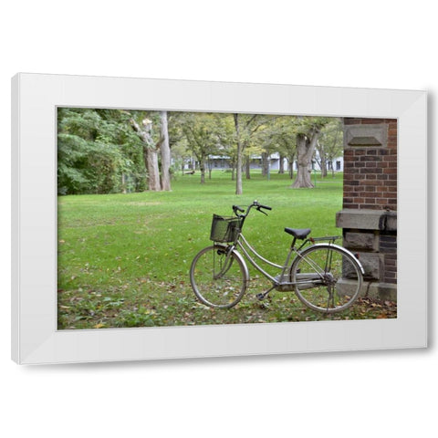 Japan Bicycle - 14 White Modern Wood Framed Art Print by Blaustein, Alan