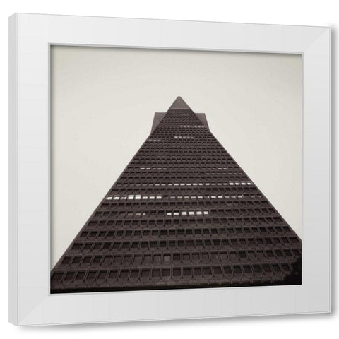 Trans America - 3 White Modern Wood Framed Art Print by Blaustein, Alan