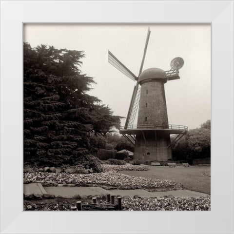 Golden Gate Park - 7 White Modern Wood Framed Art Print by Blaustein, Alan