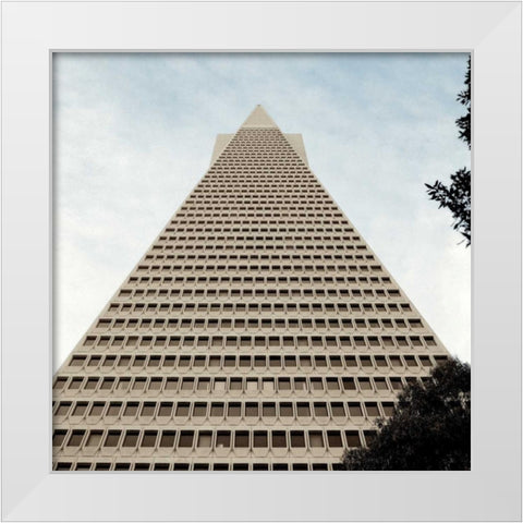 Trans America - 2 White Modern Wood Framed Art Print by Blaustein, Alan