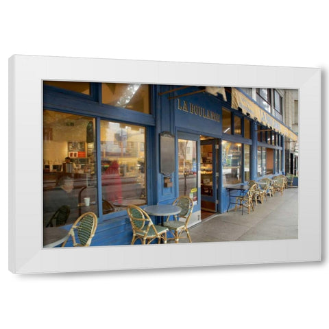 La Boulange - 138 White Modern Wood Framed Art Print by Blaustein, Alan