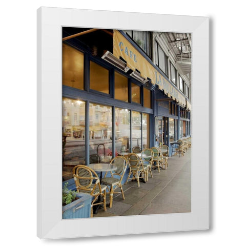 La Boulange - 139 White Modern Wood Framed Art Print by Blaustein, Alan