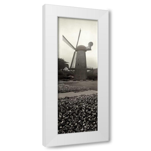 Goden Gate Park Pano - 3 White Modern Wood Framed Art Print by Blaustein, Alan