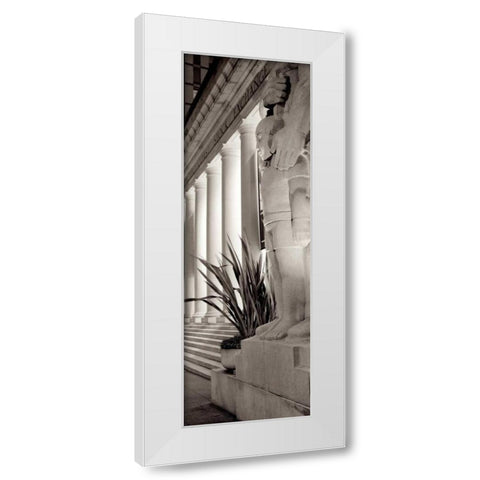 Stock Exchange Pano - 1 White Modern Wood Framed Art Print by Blaustein, Alan