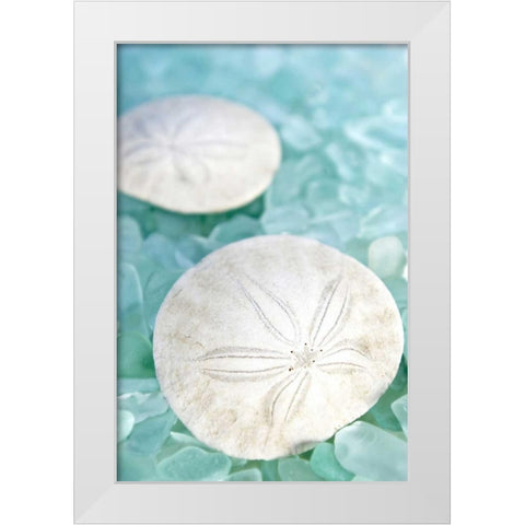 Crystal Harbor - 9 White Modern Wood Framed Art Print by Blaustein, Alan