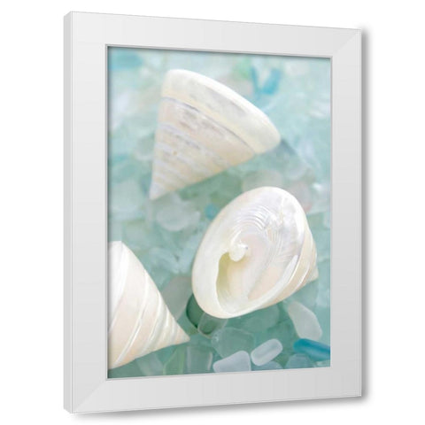 Crystal Harbor - 4 White Modern Wood Framed Art Print by Blaustein, Alan