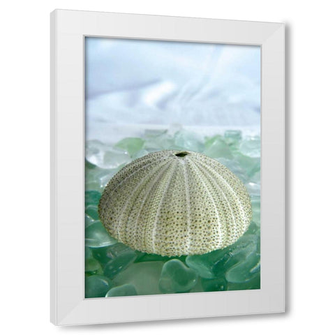 Crystal Harbor - 23 White Modern Wood Framed Art Print by Blaustein, Alan